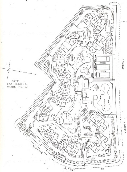 Orchid Park Condominium Site Plan
